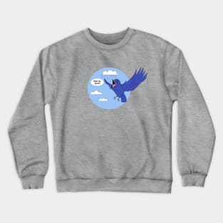 Blue Bird Crewneck Sweatshirt